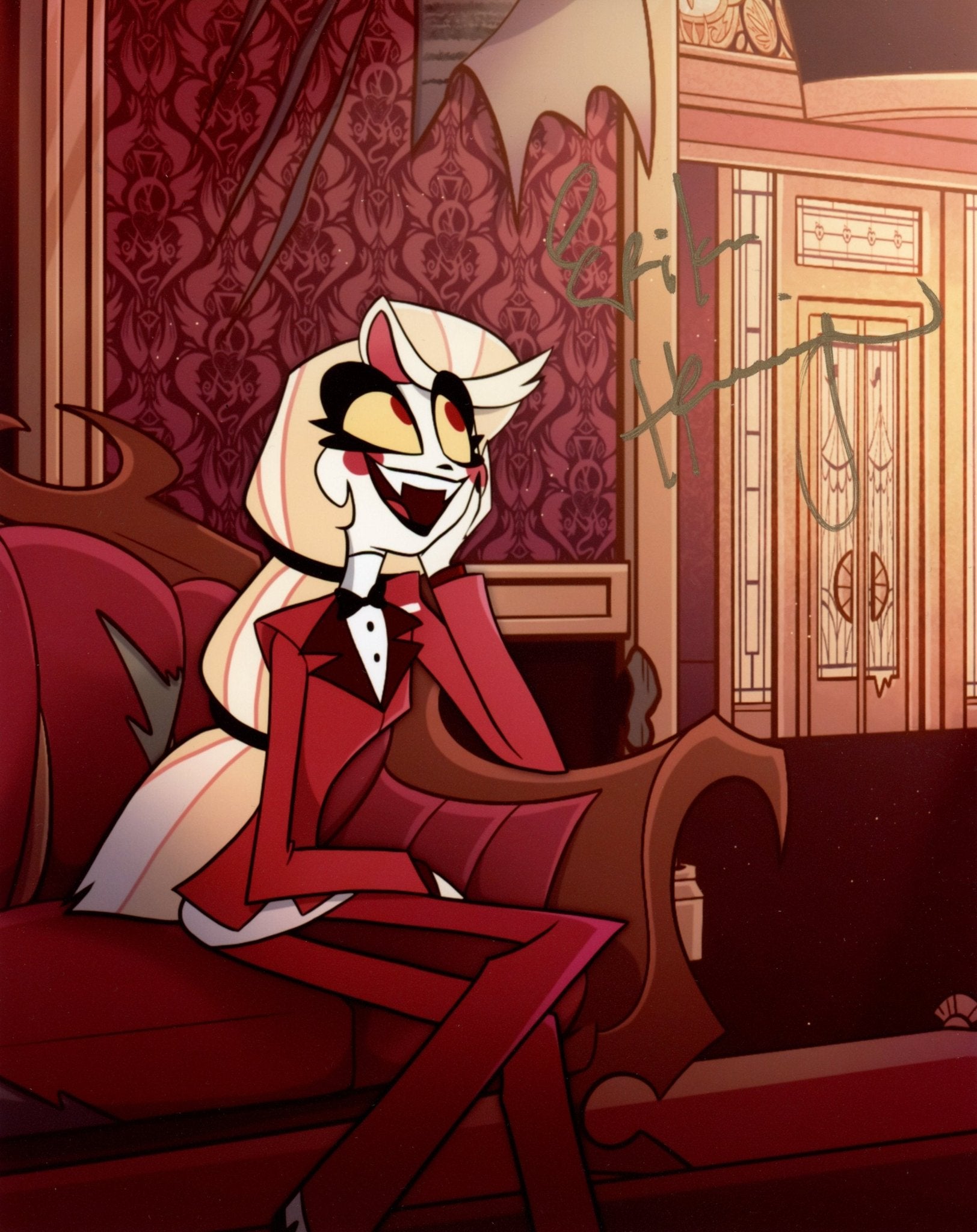 Erika Henningsen Hazbin Hotel 8x10 Photo Signed JSA Certified Autograph