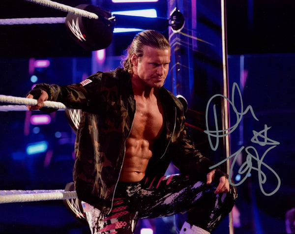 Dolph Ziggler WWE Wrestling 8x10 Signed Photo JSA Certified Autograph