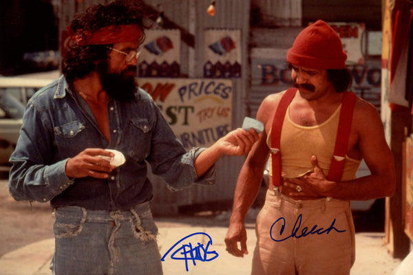 Cheech & Chong Up in Smoke Signed 8x12 Photo JSA Certified Autograph