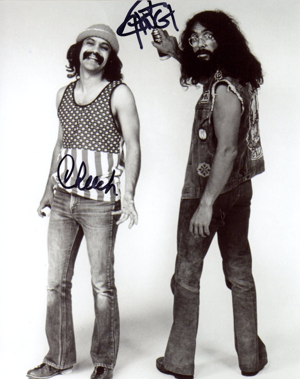 Cheech & Chong Signed 8x10 Photo JSA Certified Autograph