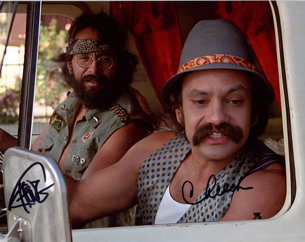 Cheech and Chong's Next Movie Signed 8x10 Photo JSA Certified Autograph