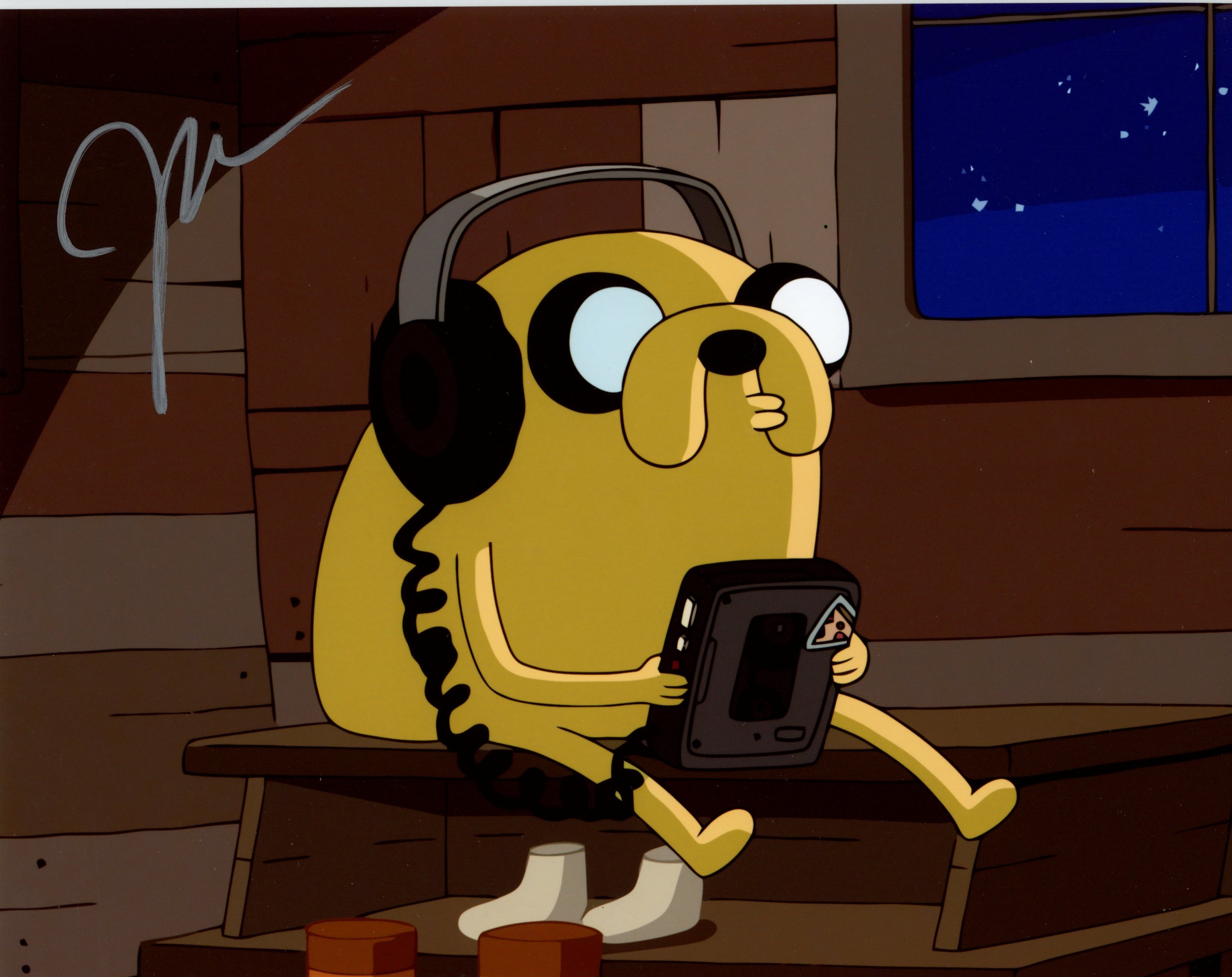 John DiMaggio Adventure Time 8x10 Signed Photo JSA Certified Autograph