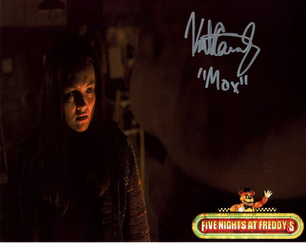 Kat Conner Sterling Five Nights at Freddy's 8x10 Signed Photo JSA Certified Autograph