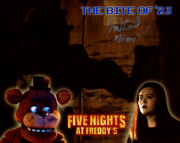 Kat Conner Sterling Five Nights at Freddy's 8x10 Signed Photo JSA Certified Autograph