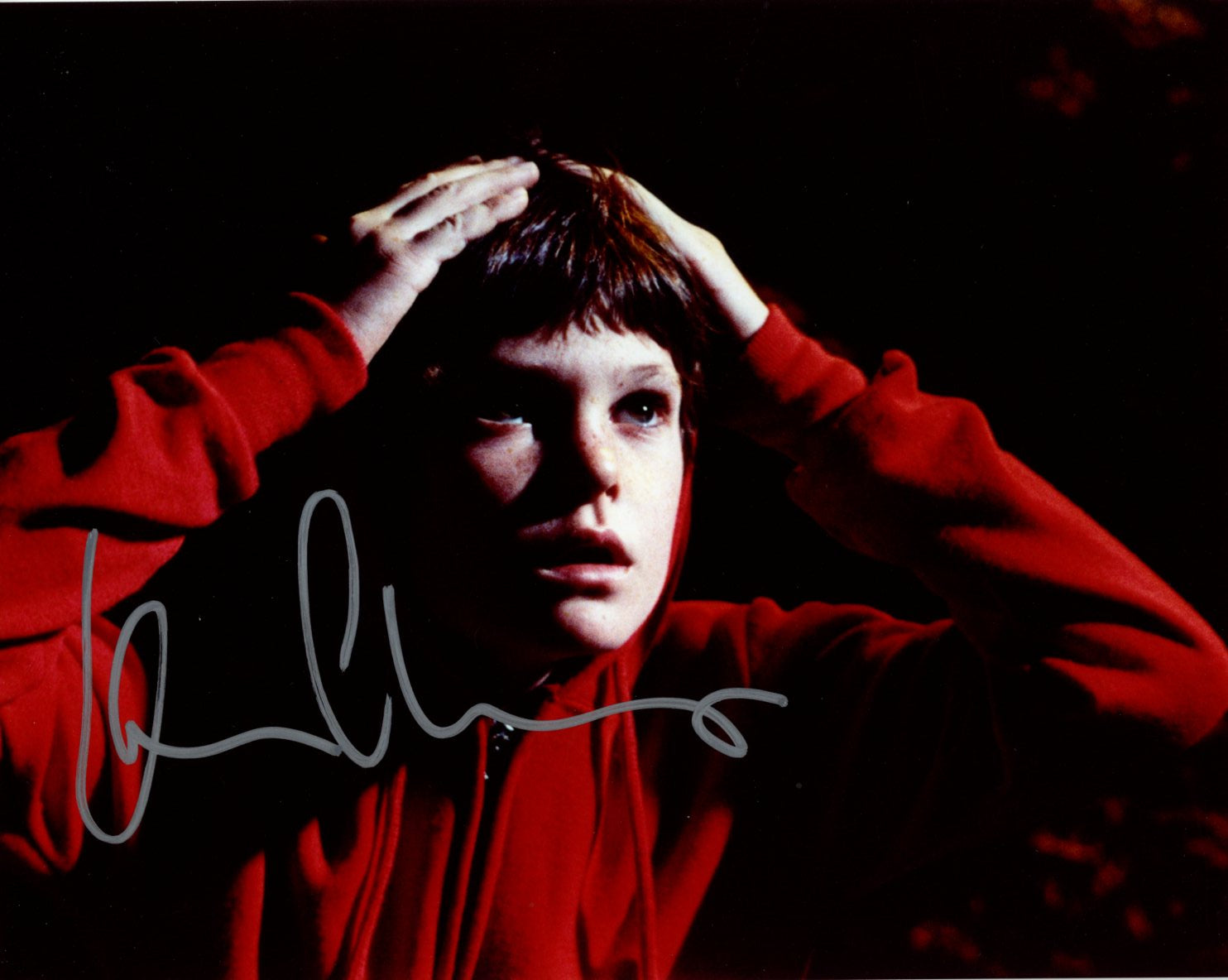 Henry Thomas ET 8x10 Signed Photo JSA Certified Autograph