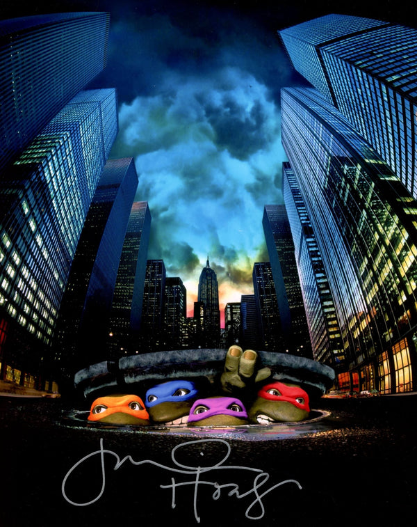 Judith Hoag Teenage Mutant Ninja Turtles 8x10 Signed Photo JSA Certified Autograph