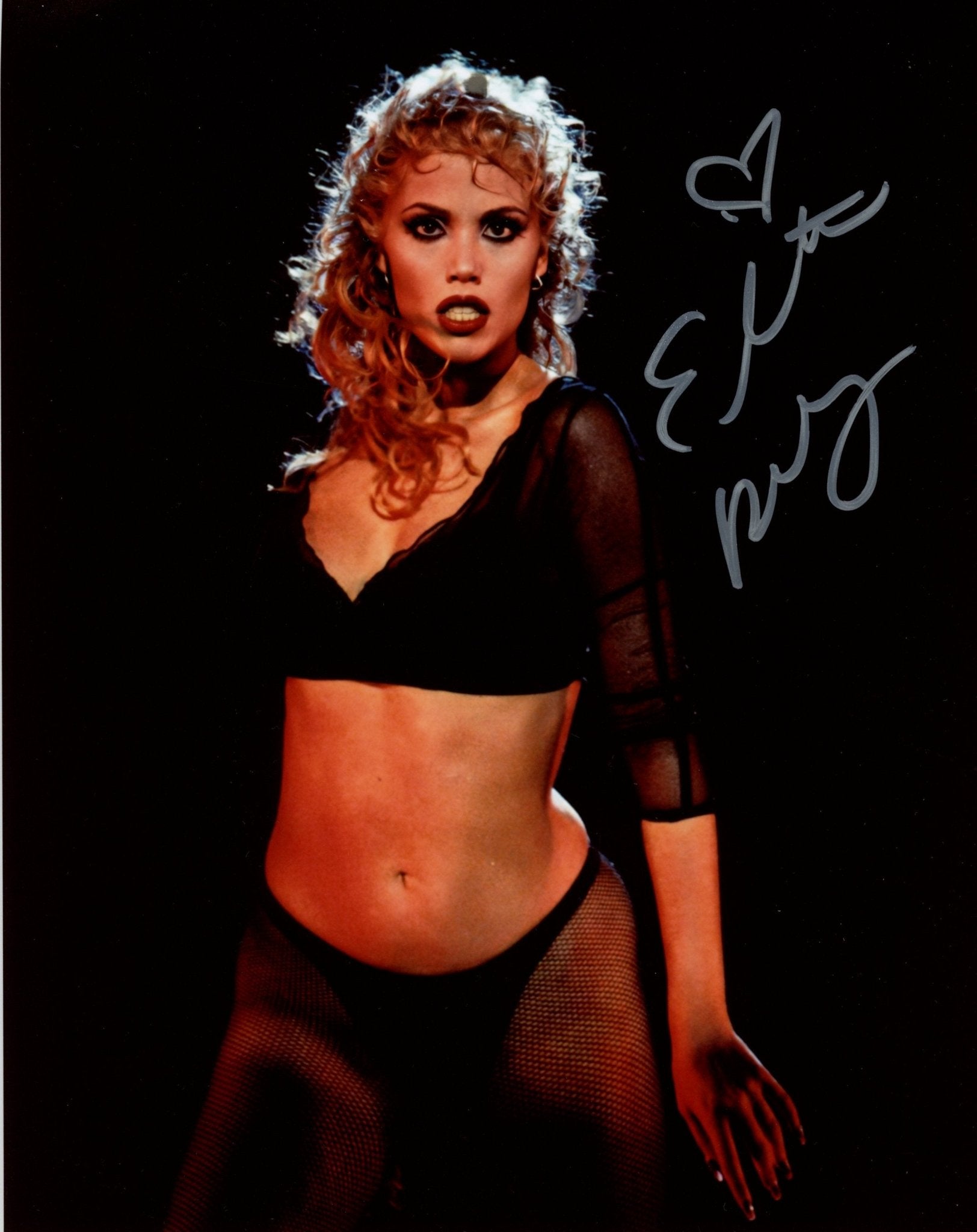 Elizabeth Berkley Showgirls 8x10 Signed Photo JSA Certified Autograph