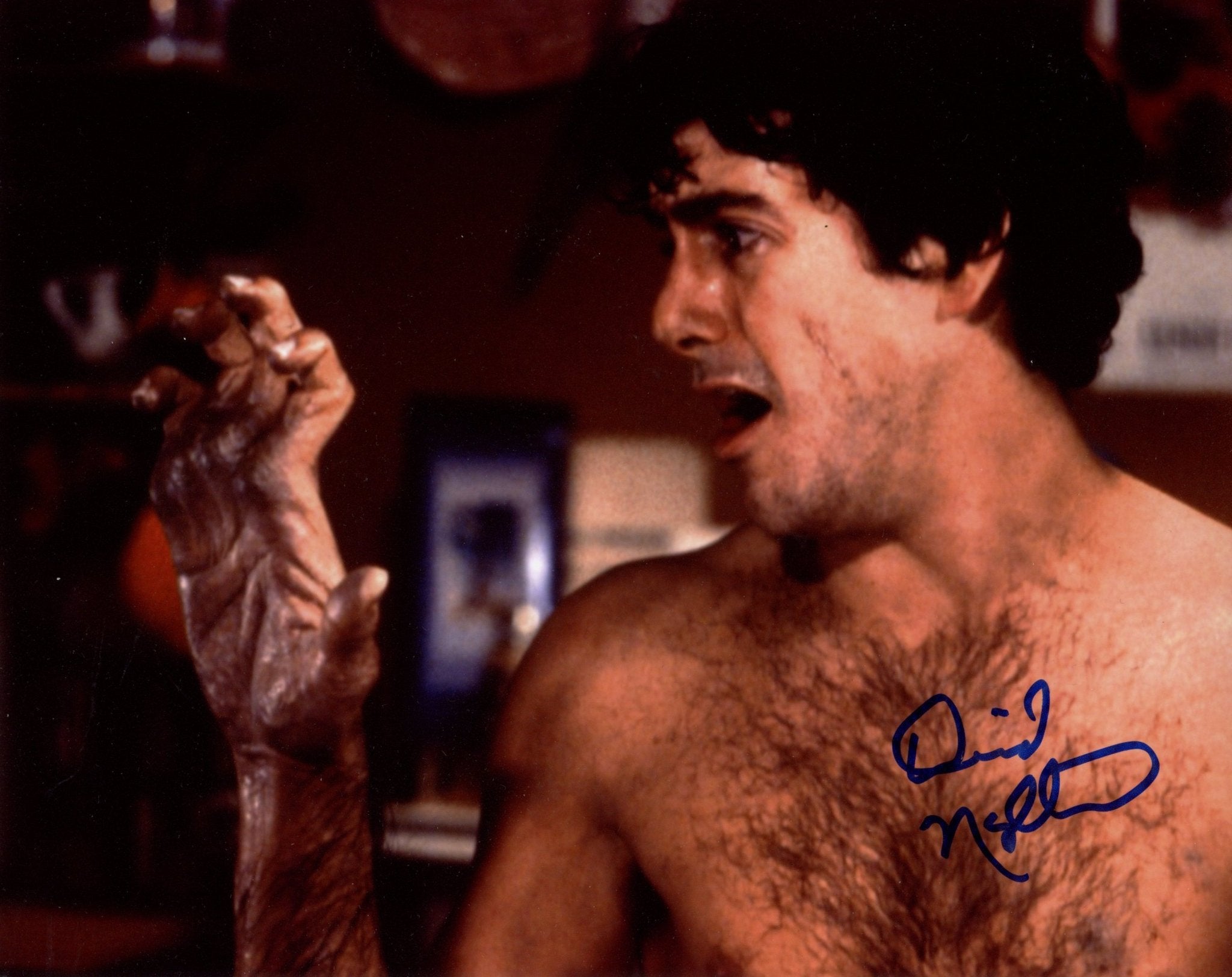 David Naughton An American Werewolf in London 8x10 Photo Signed JSA Certified Autograph