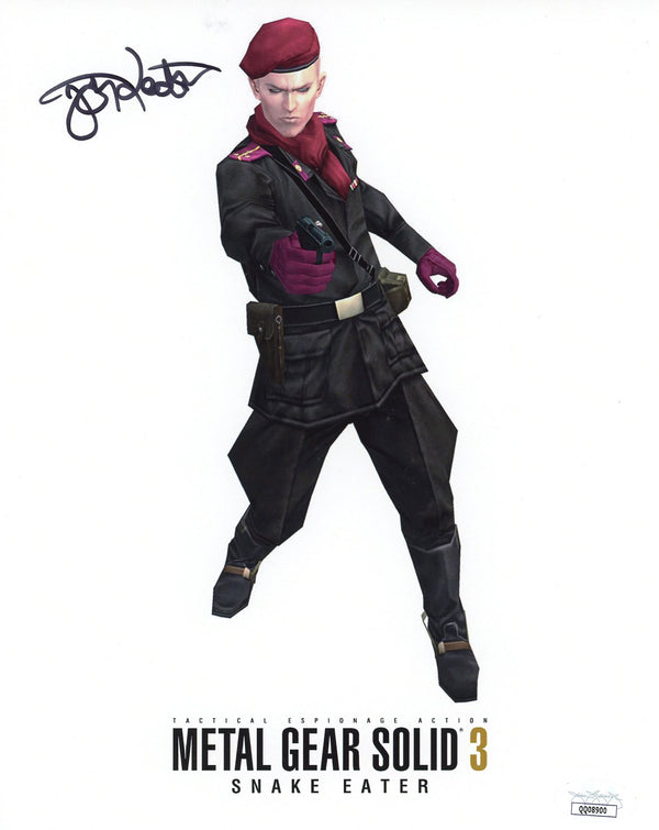 Josh Keaton Metal Gear Solid 3 8x10 Signed Photo JSA COA Certified Autograph