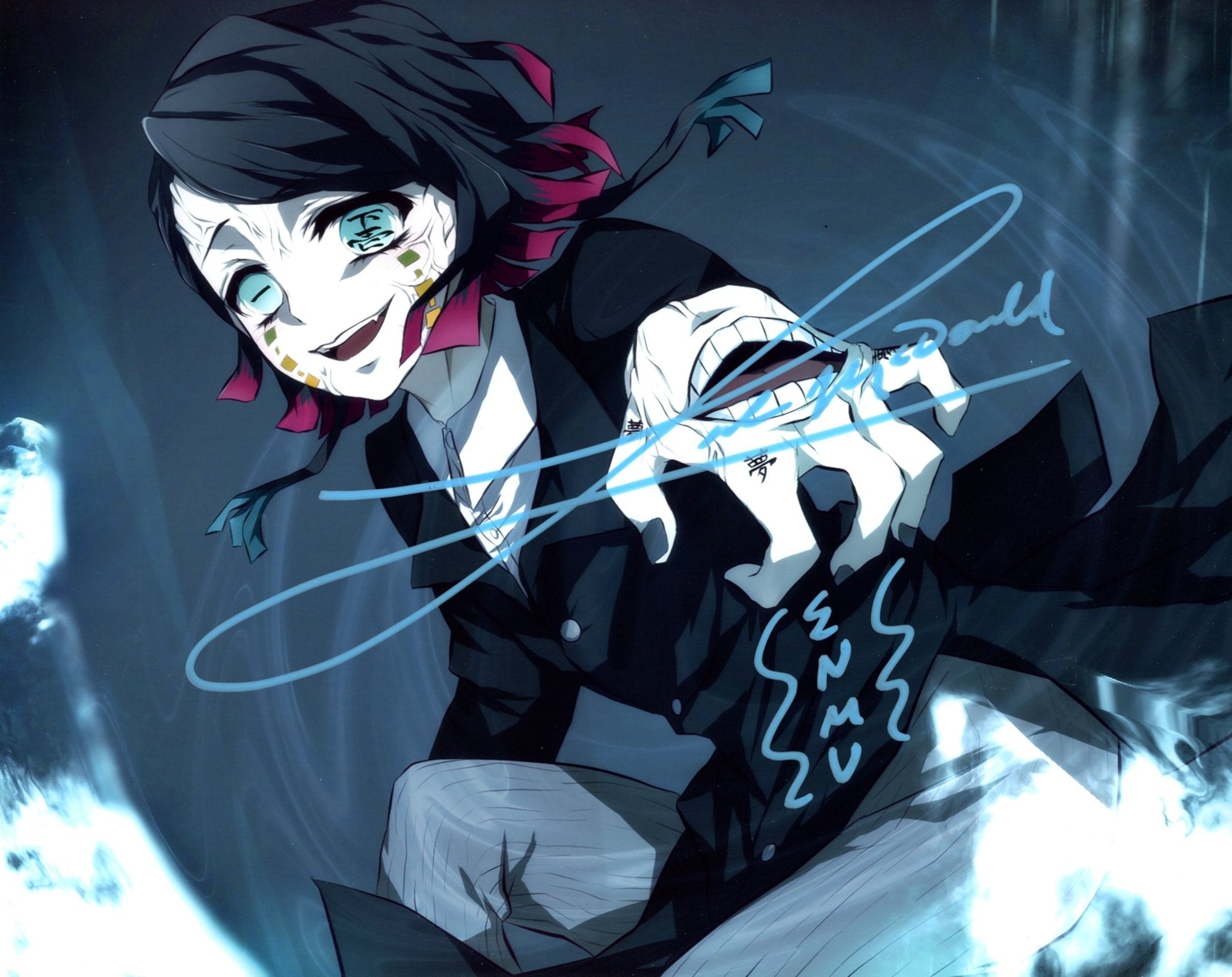 Landon McDonald Demon Slayer: Kimetsu no Yaiba 8x10 Photo JSA Certified Autograph