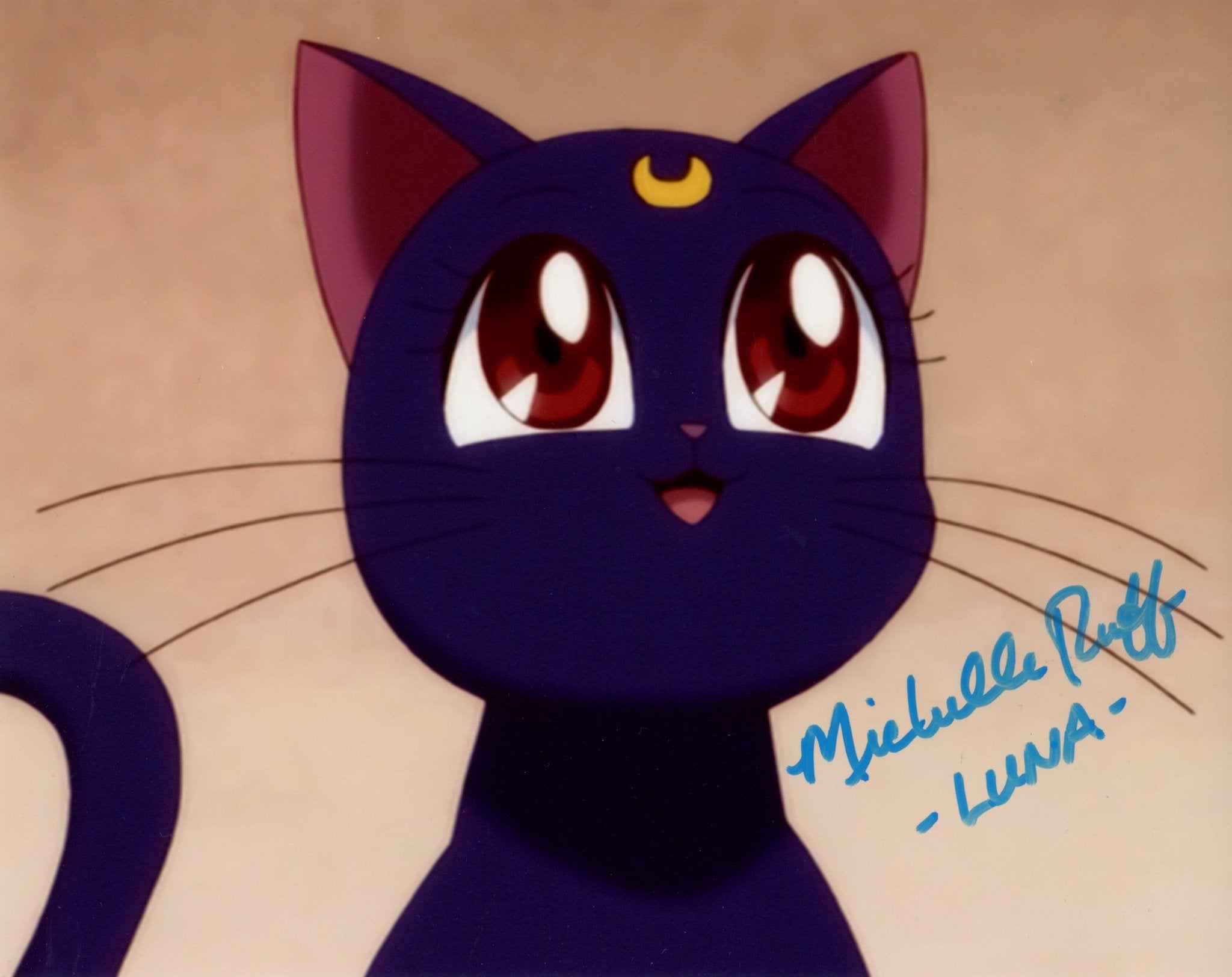 Michelle Ruff Sailor Moon 8x10 Signed Photo JSA Certified Autograph