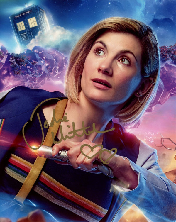 Jodie Whittaker Doctor Who 8x10 Signed Photo JSA Certified Autograph
