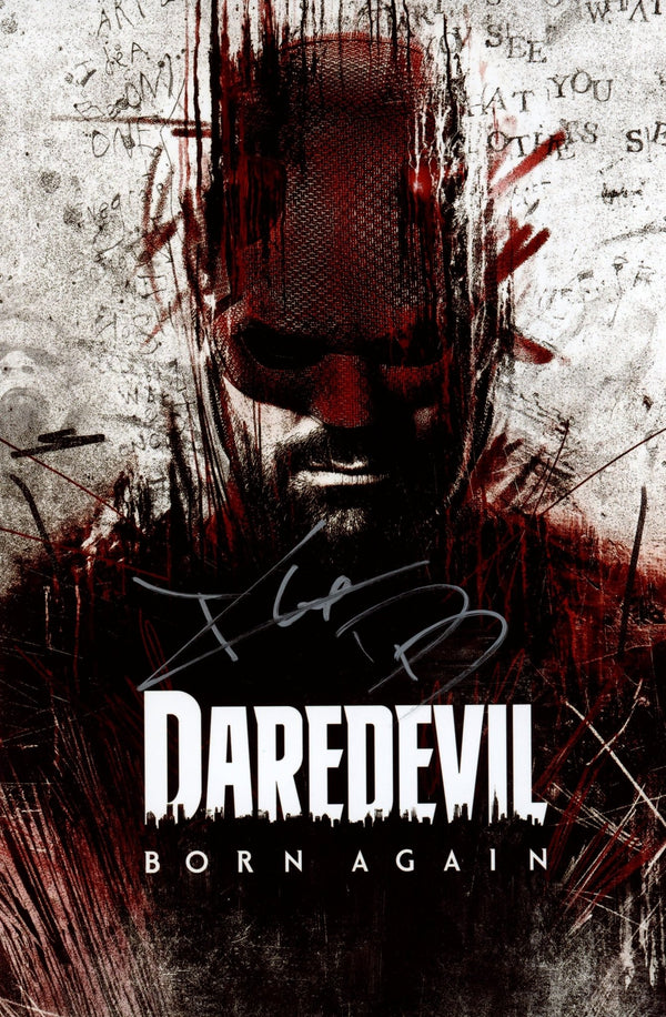Charlie Cox Daredevil Born Again 8x12 Signed Photo JSA Certified Autograph