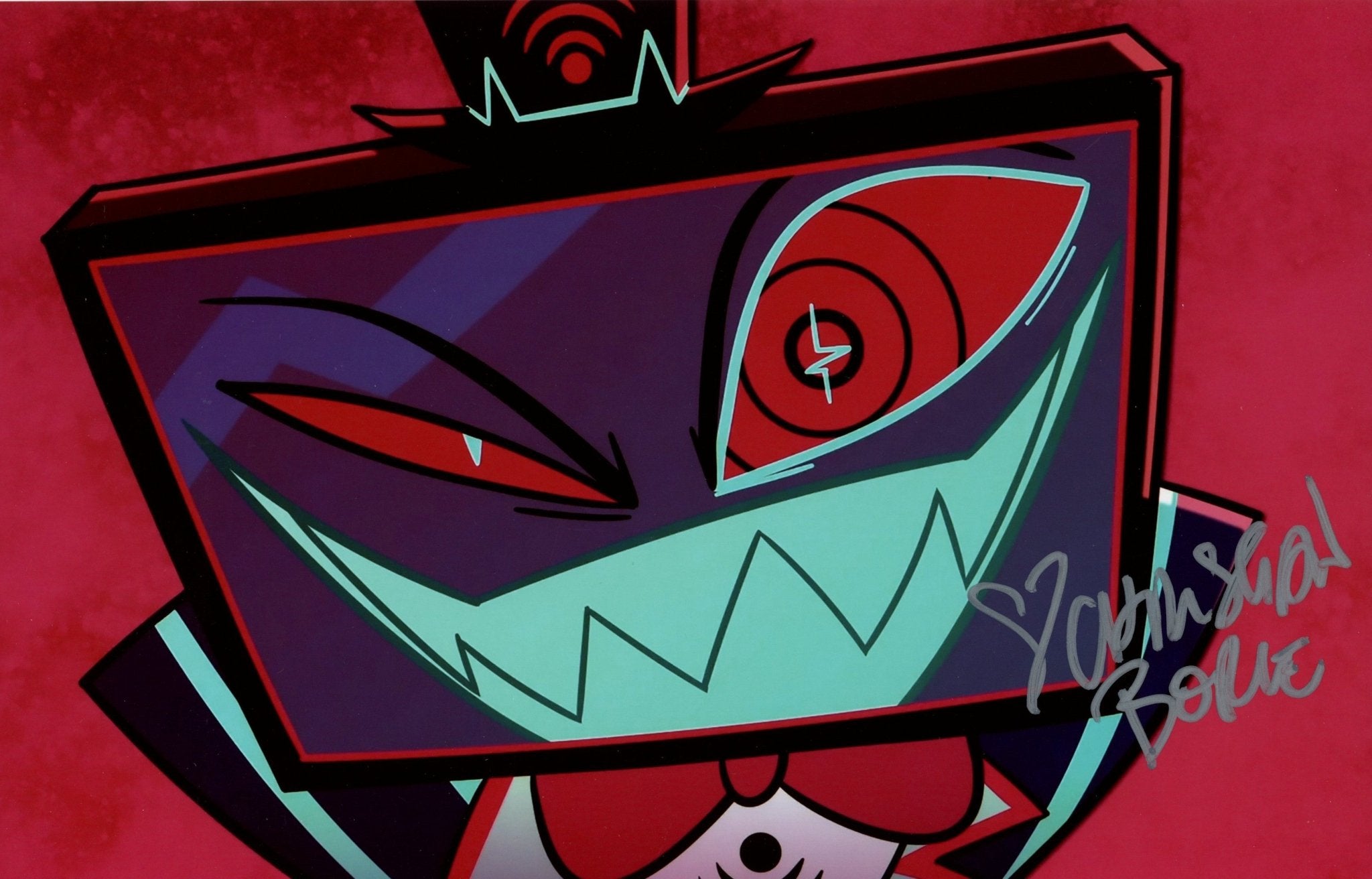 Christian Borle Hazbin Hotel 8x12 Signed Photo JSA Certified Autograph