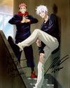 Jujutsu Kaisen 8x10 Photo Cast x2 Signed McArthur, Tang JSA Certified Autograph