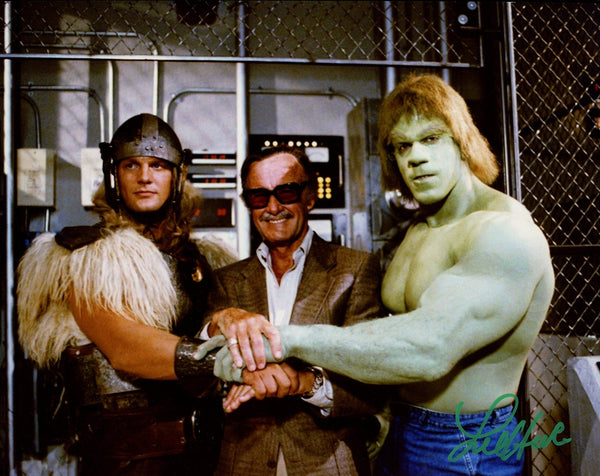 Lou Ferrigno The Incredible Hulk 8x10 Signed Photo JSA Certified Autograph