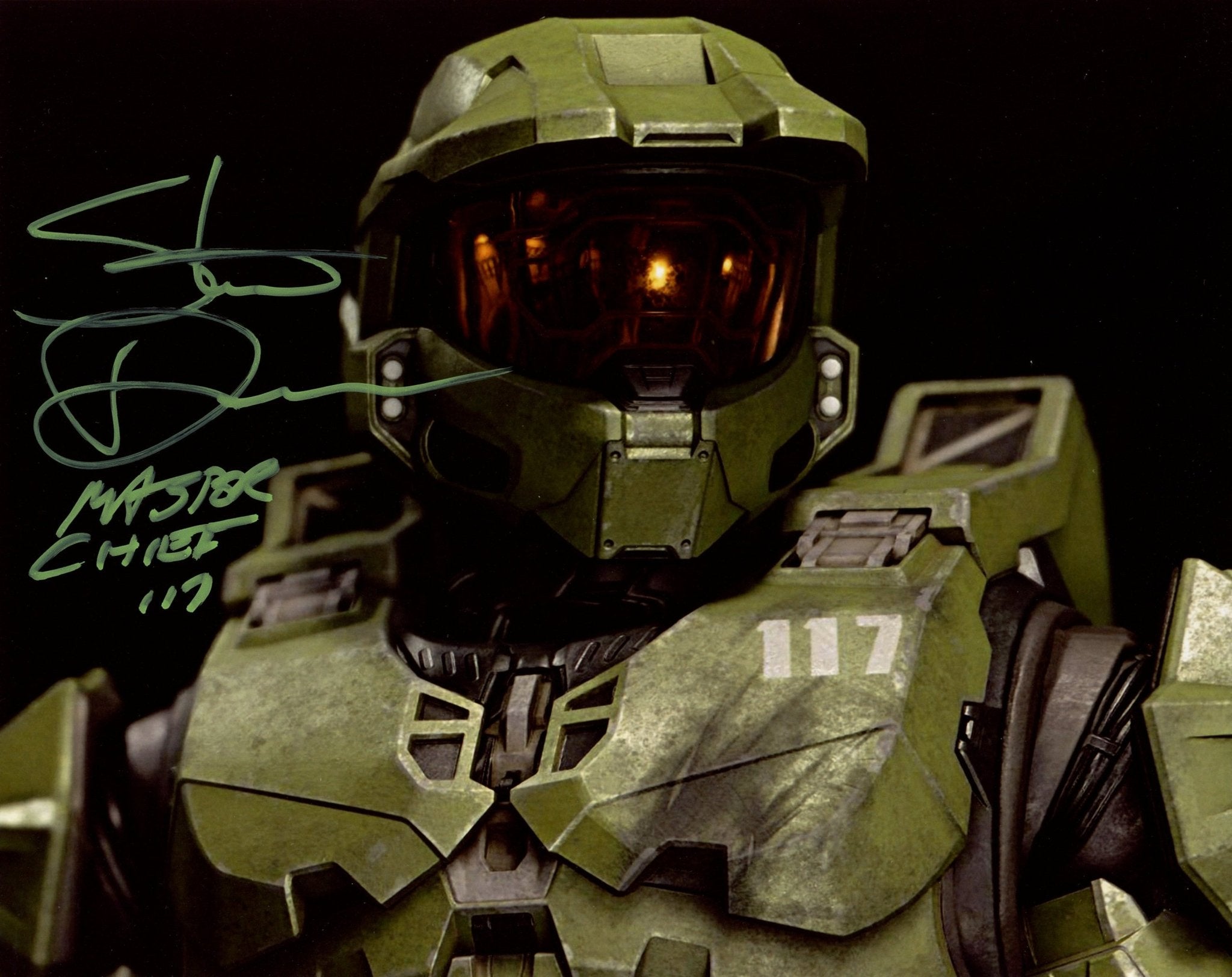 Steve Downes Halo 8x10 Signed Photo JSA Certified Autograph