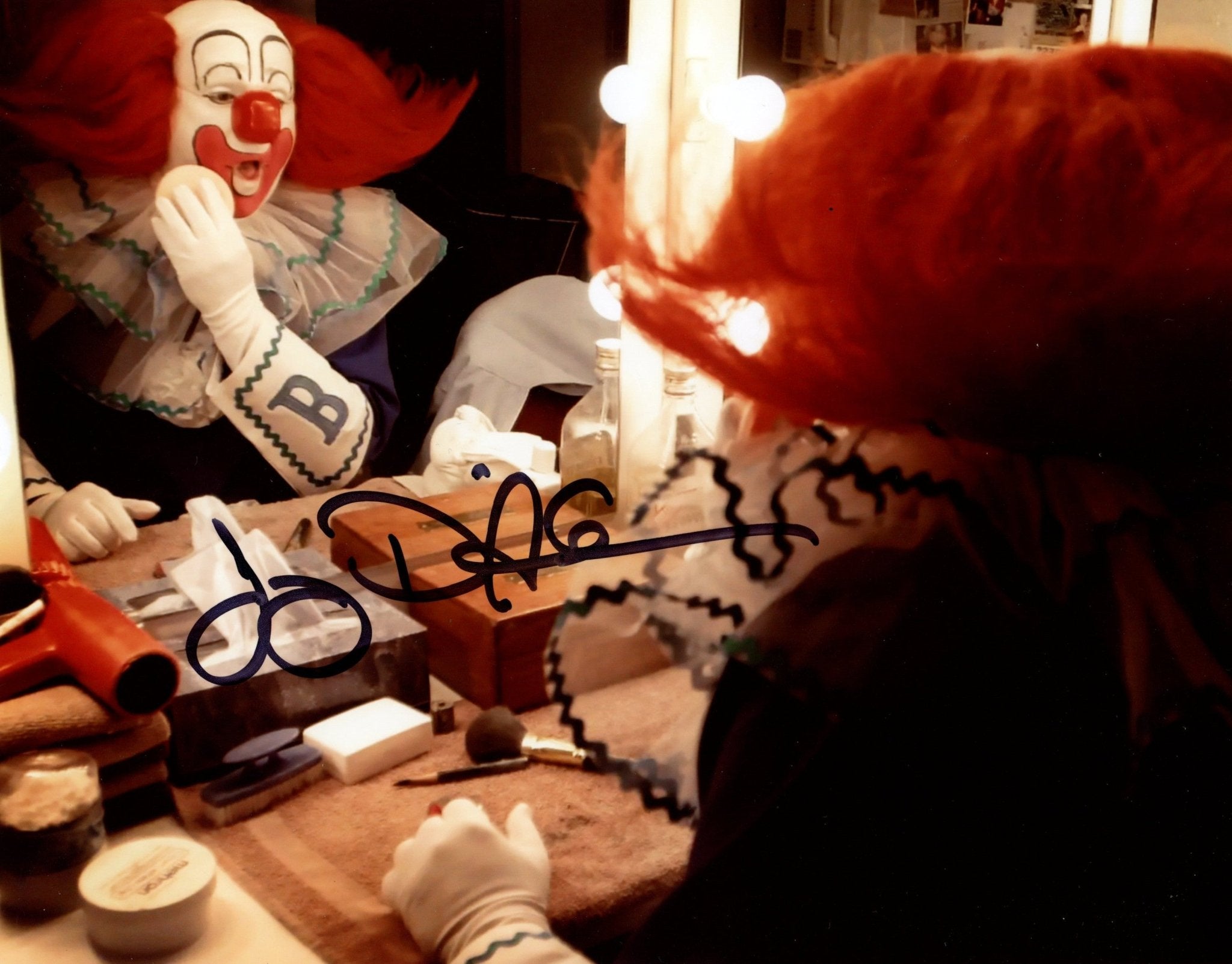 Joey D'Auria The Bozo Show 8x10 Signed Photo JSA Certified Autograph