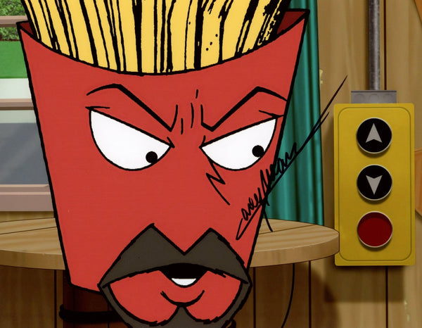 Carey Means Aqua Teen Hunger Force 8x10 Photo Signed JSA Certified Autograph