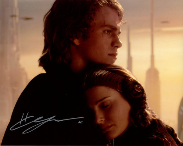 Hayden Christensen Star Wars 8x10 Signed Photo JSA Certified Autograph