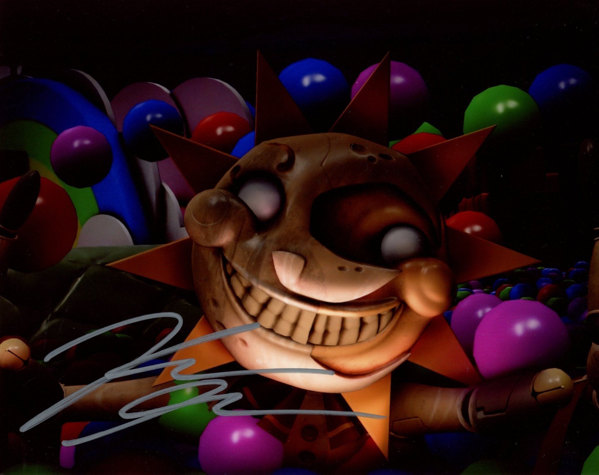 Kellen Goff Five Nights at Freddy's 8x10 Signed Photo JSA Certified Autograph