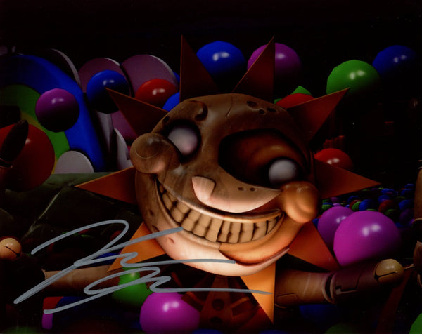 Kellen Goff Five Nights at Freddy's 8x10 Signed Photo JSA Certified Autograph