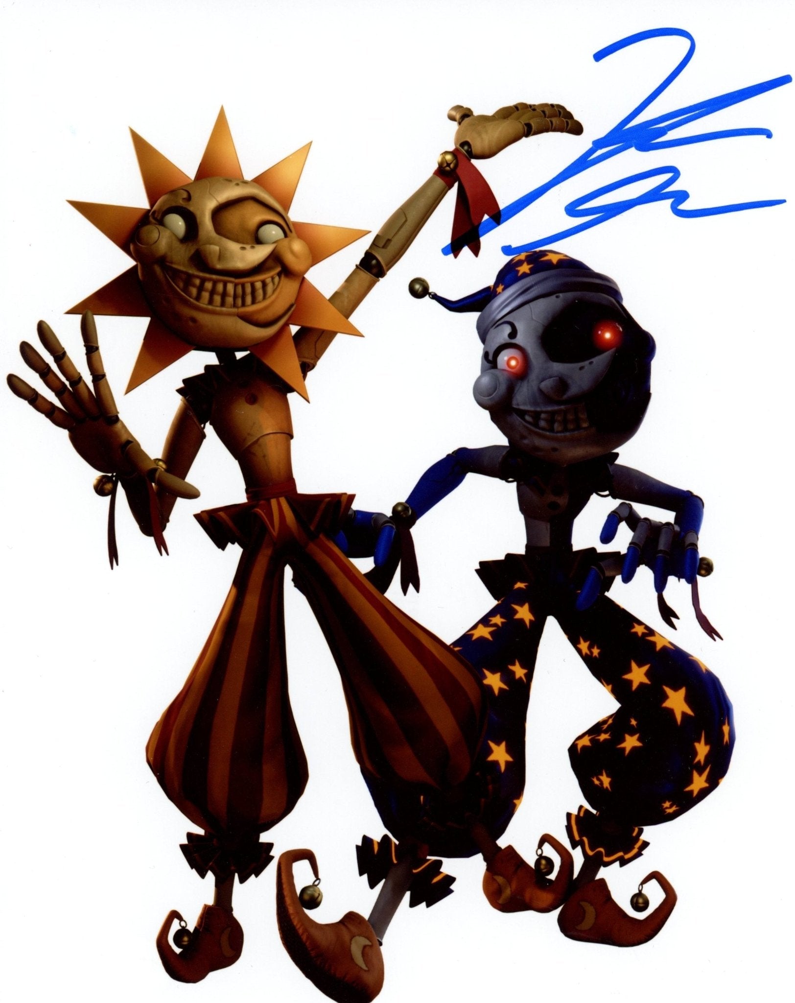 Kellen Goff Five Nights at Freddy's 8x10 Signed Photo JSA Certified Autograph