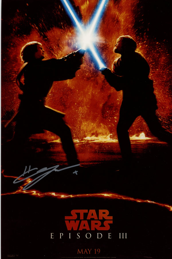 Hayden Christensen Star Wars 8x12 Signed Photo JSA Certified Autograph