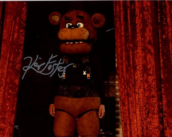 Kevin Foster Five Nights at Freddy's 8x10 Signed Photo JSA Certified Autograph