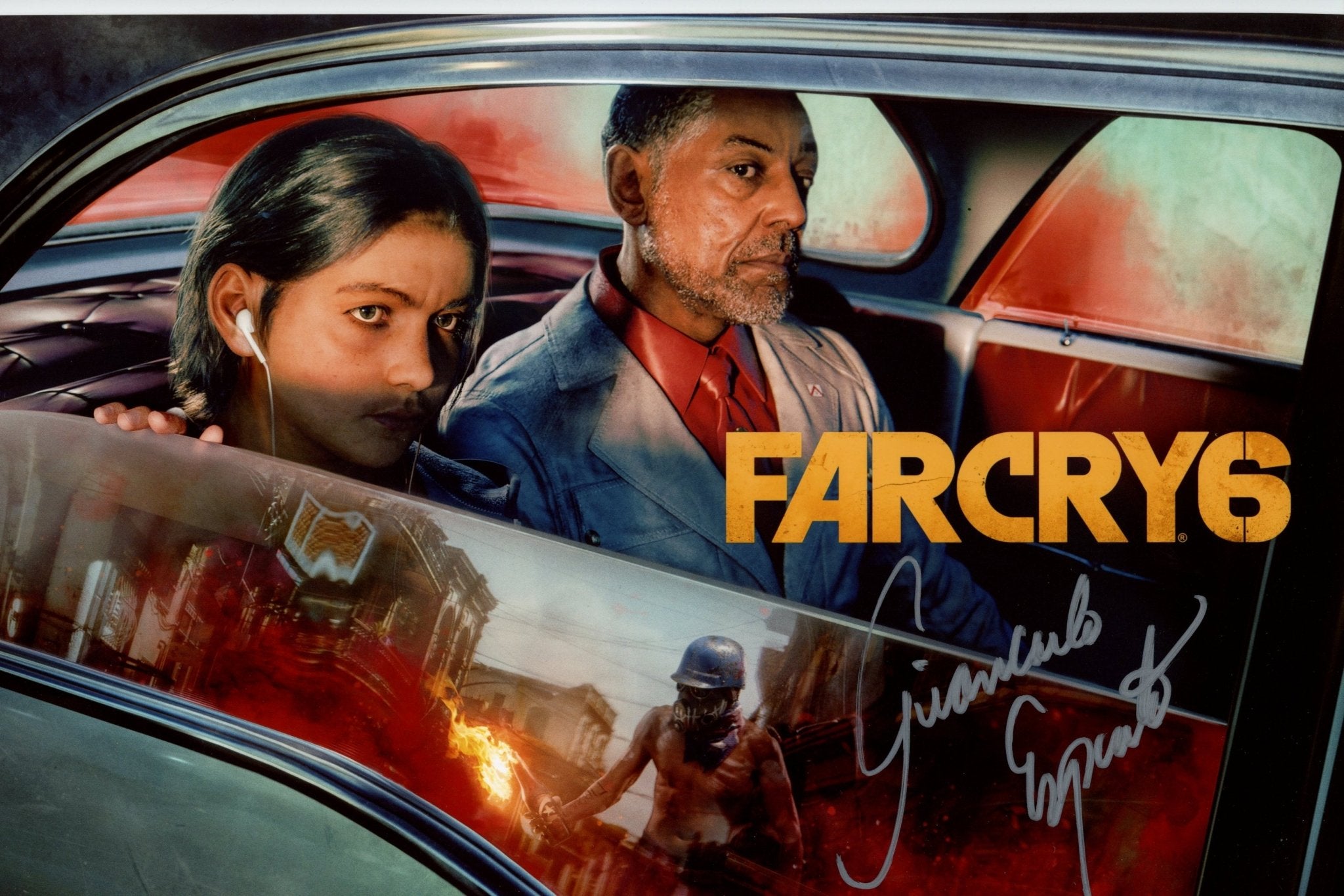 Giancarlo Esposito FAR CRY 6 8x12 Photo Signed JSA Certified Autograph