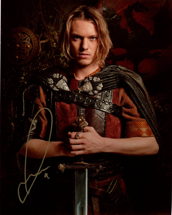 Jamie Campbell Bower Camelot 8x10 Signed Photo JSA Certified Autograph