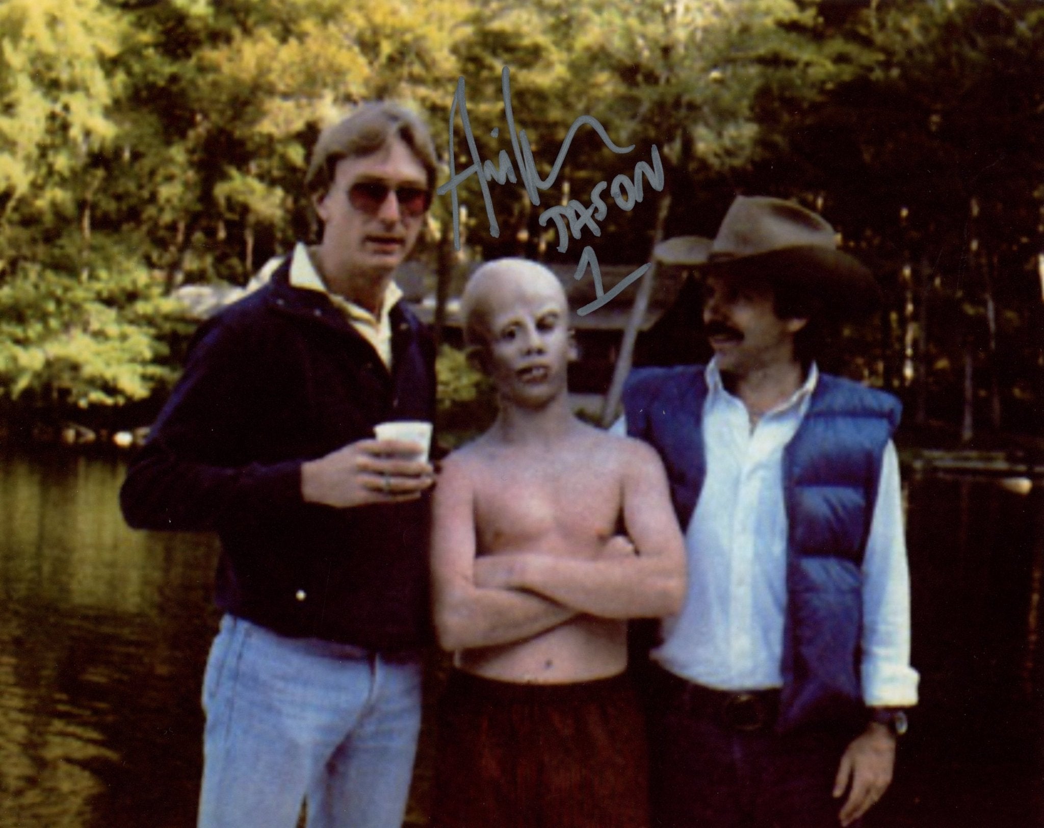 Ari Lehman Friday the 13th 8x10 Photo Signed JSA Certified Autograph