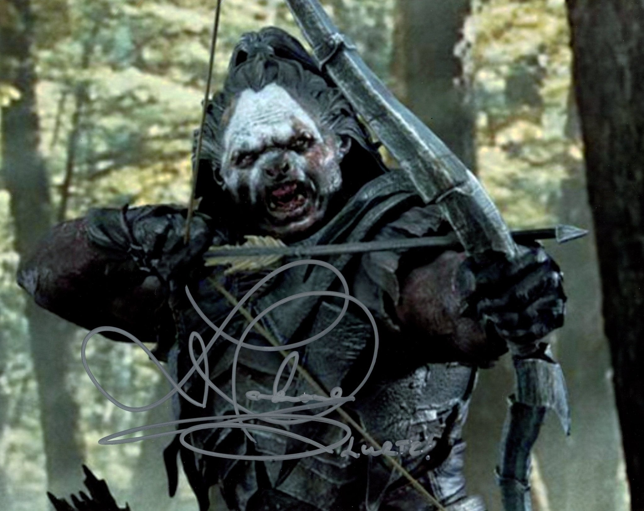 Lawrence Makoare The Lord of the Rings 8x10 Signed Photo JSA Certified Autograph