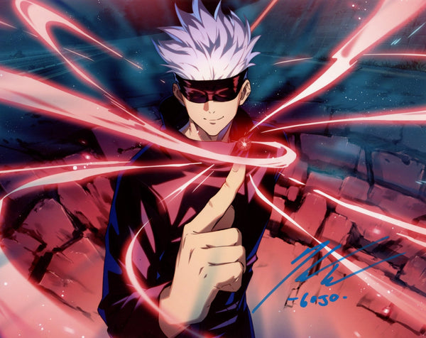 Kaiji Tang Jujutsu Kaisen 8x10 Signed Photo JSA Certified Autograph