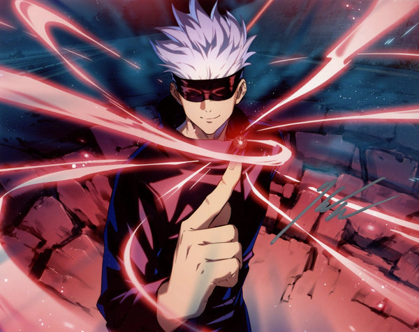 Kaiji Tang Jujutsu Kaisen 8x10 Signed Photo JSA Certified Autograph
