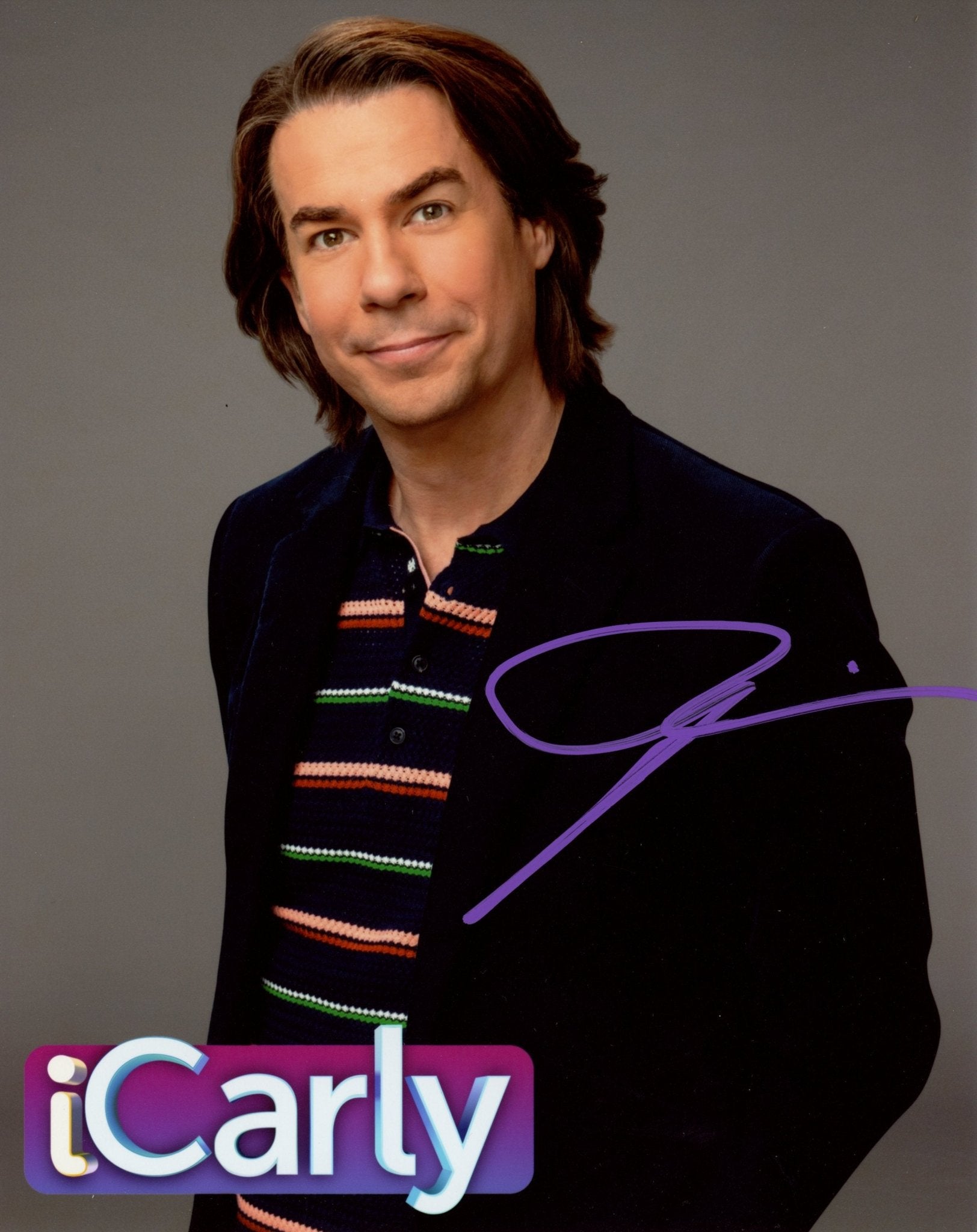Jerry Trainor iCarly 8x10 Signed Photo JSA Certified Autograph
