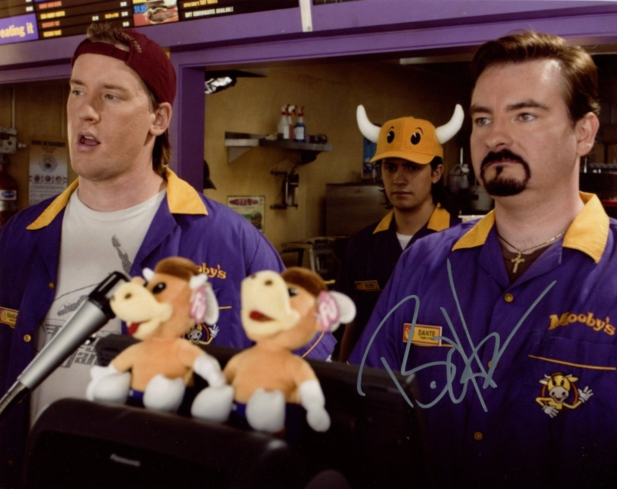 Brian O'Halloran Clerks 8x10 Signed Photo JSA Certified Autograph