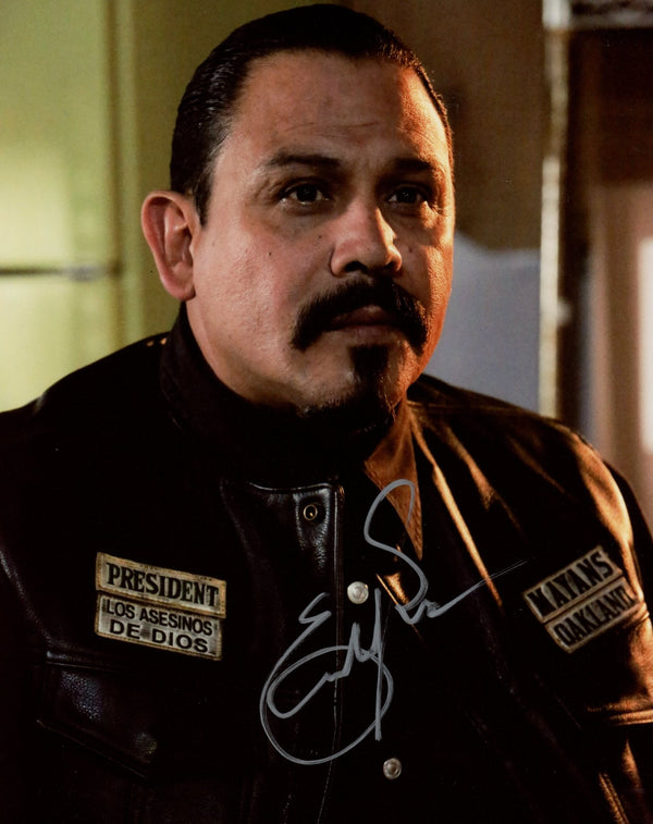 Emilio Rivera Mayans M.C. 8x10 Photo Signed JSA Certified Autograph