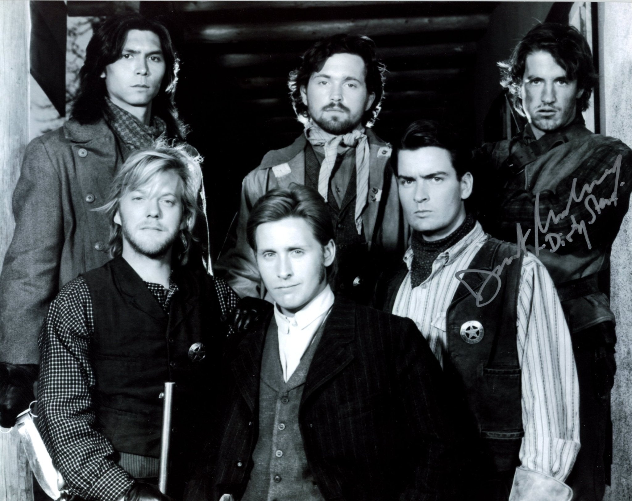 Dermot Mulroney Young Guns 8x10 Signed Photo JSA Certified Autograph