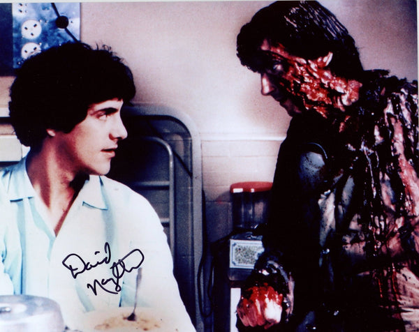 David Naughton An American Werewolf in London 8x10 Photo Signed JSA Certified Autograph