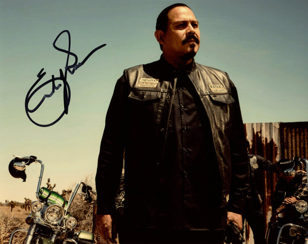 Emilio Rivera Mayans M.C. 8x10 Photo Signed JSA Certified Autograph