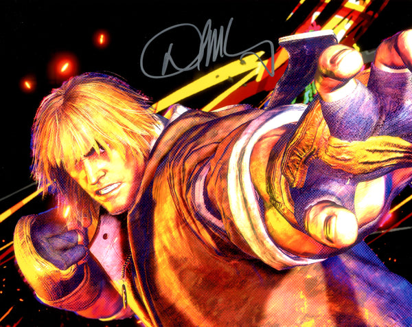 David Matranga Street Fighter 8x10 Signed Photo JSA Certified Autograph