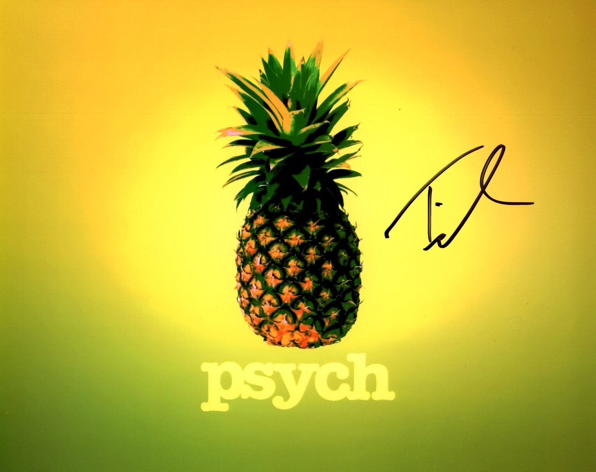 Timothy Omundson Psych 8x10 Signed Photo JSA Certified Autograph
