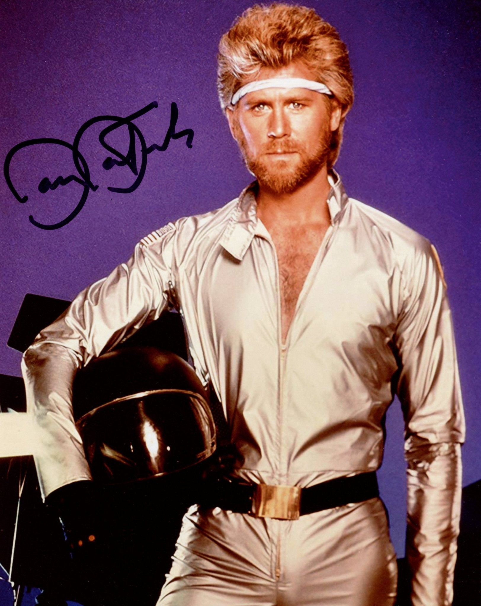 Barry Bostwick Megaforce 8x10 Photo Signed JSA Certified Autograph
