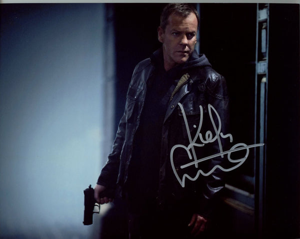 Kiefer Sutherland Jack Bauer 24 8x10 Signed Photo JSA Certified Autograph