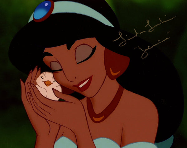 Linda Larkin Disney Aladdin 8x10 Signed Photo JSA Certified Autograph