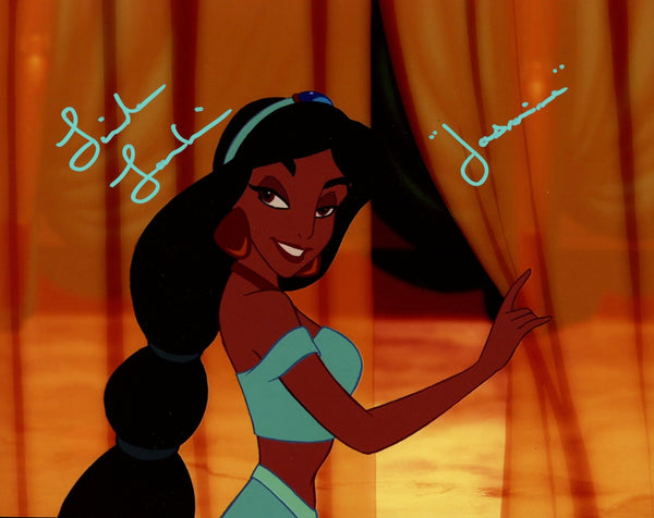 Linda Larkin Disney Aladdin 8x10 Signed Photo JSA Certified Autograph