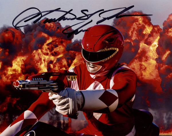 Austin St. John Mighty Morphin Power Rangers 8x10 Signed Photo JSA Certified Autograph