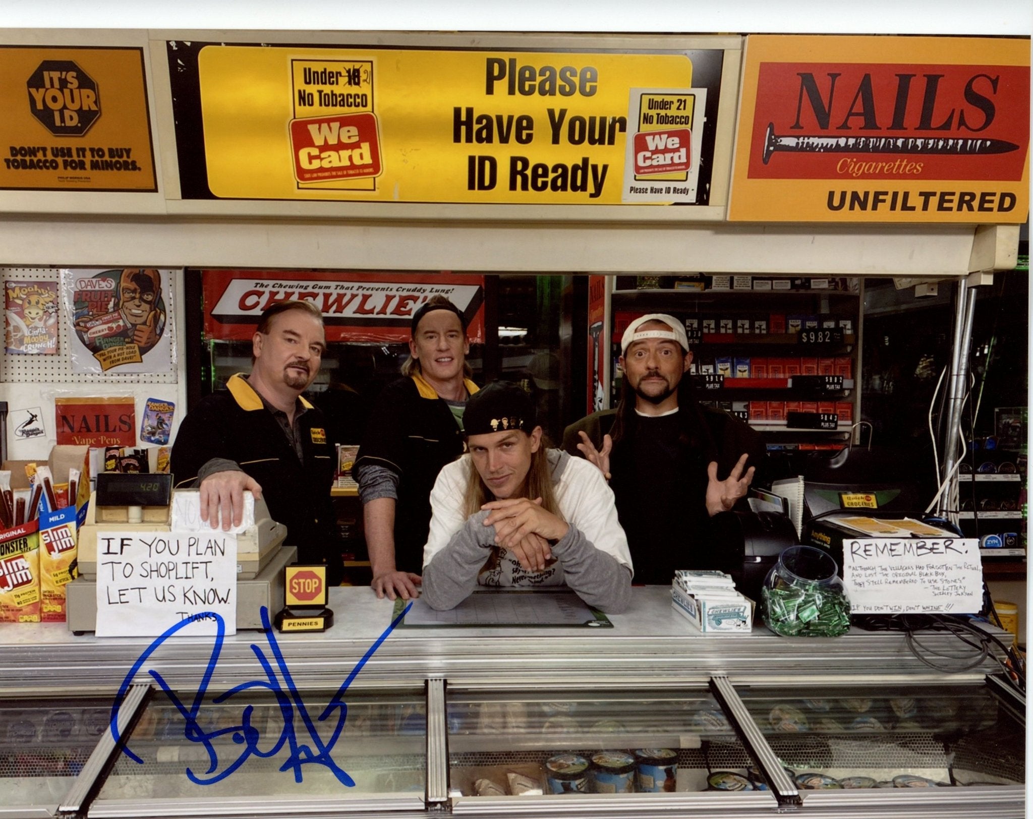 Brian O'Halloran Clerks 8x10 Signed Photo JSA Certified Autograph