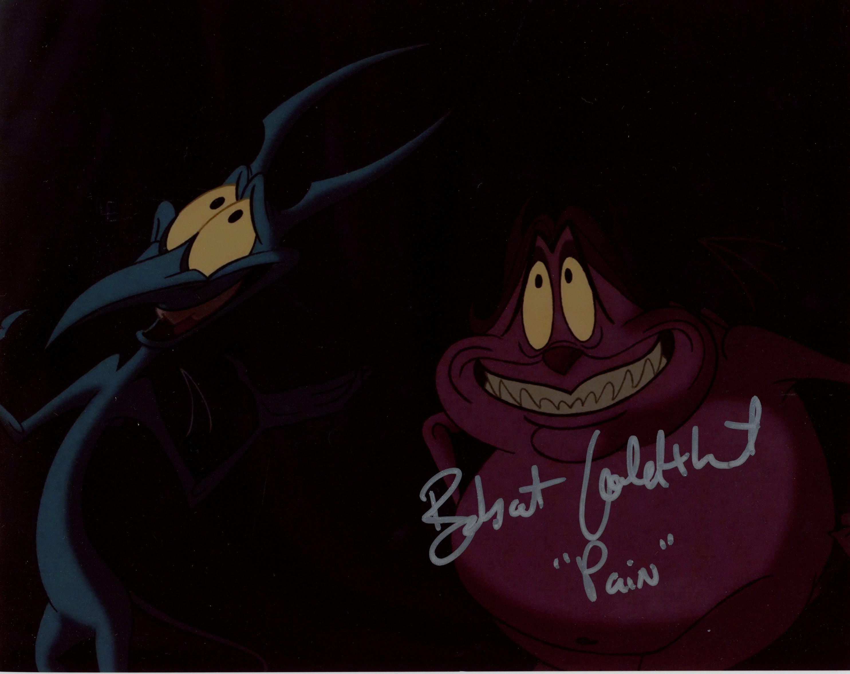 Bobcat Goldthwait Disney's Hercules 8x10 Signed Photo JSA Certified Autograph